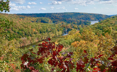 Top of Webb Mountain in Monroe